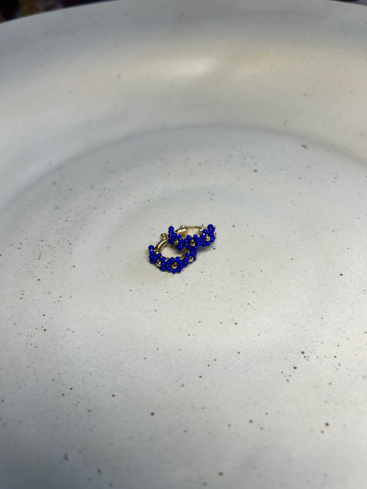 Arracadas mini Chapa de Oro